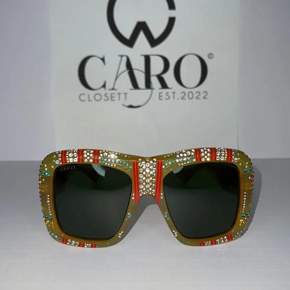 Gucci | Accessories | Gucci Hollywood Forever Honey Green  display picture 1